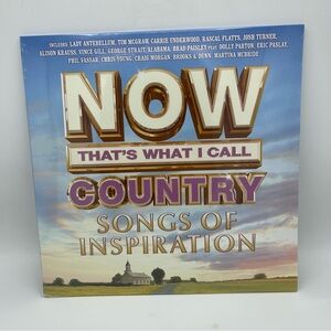 NOW That's What I Call Country Songs Of Inspiration Various Vinyl 2-LP Album NEW